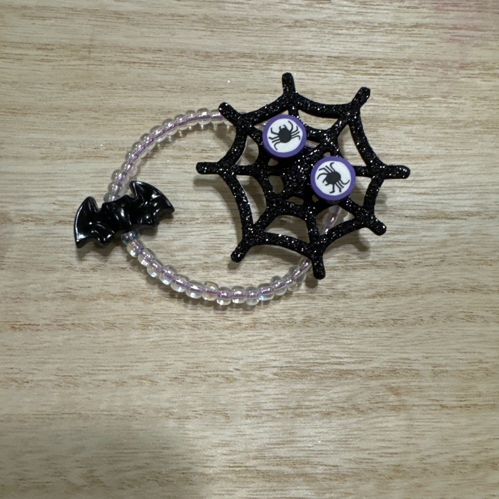 Halloween bracelet and earrings!